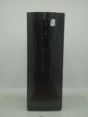Geladeira Electrolux Ib7b Frost Free Inverter 490l Inverse - Black Inox Look