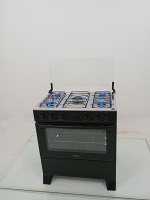 Fogao Atlas 5 Bocas Mesa De Acendimento Automatico - Preto