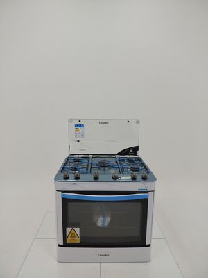 Fogao Esmaltec Agata A Gas C/ Acendimento Automatico Super E Chama 5 Bocas - Branco