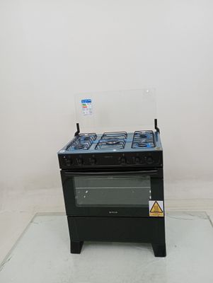 Fogao Atlas 5 Bocas Mesa De Acendimento Automatico - Preto