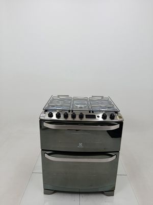 Fogao Electrolux 76dxr - Fogão Electrolux 76dxr-127 V-220 V-inox - 