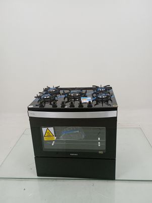 Fogao Itatiaia Itaglass Plus 5 Bocas Mesa De Vidro - Preto