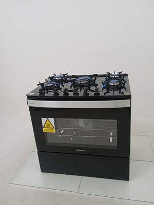 Fogao Itatiaia Itaglass Plus 5 Bocas Pto - Preto