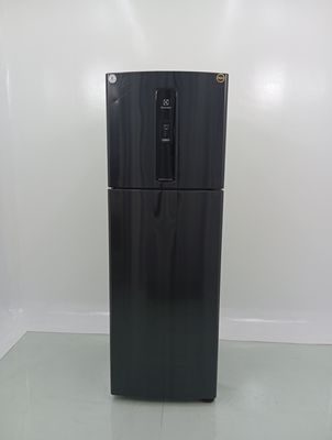 Refrigerador Electrolux If43b Frost Free Inverter 390l Duplex - Black Inox