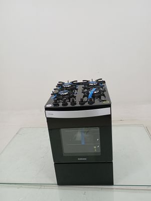 Fogao Itatiaia Itaglass Plus 4 Bocas Mesa De Vidro - Preto