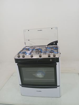 Fogao Esmaltec 5 Bocas Topazio Com Timer 5030 Br - Branco