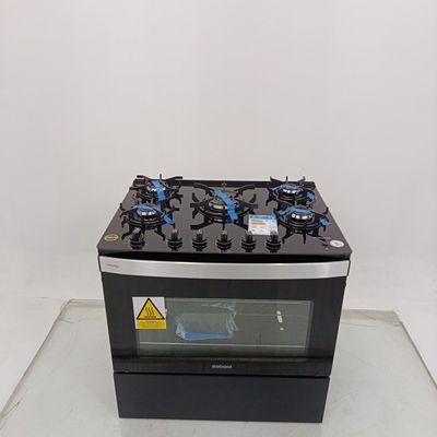 Fogao Itatiaia Itaglass Plus 5 Bocas Mesa De Vidro - Preto