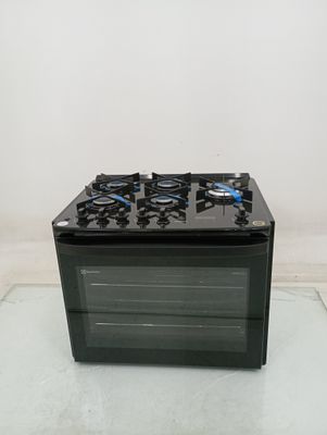 Fogao Electrolux Fe5ep De Embutir 5 Bocas Mesa De Vidro - Preto