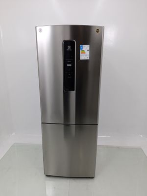 Refrigerador Electrolux Ib7s Frost Free Inverter 490l Inverse - Inox Look