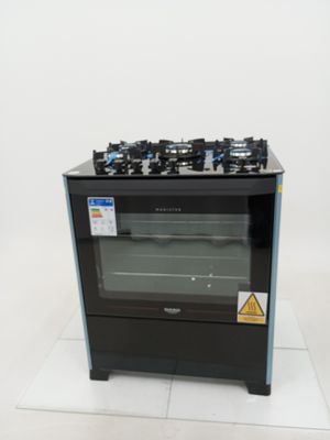 Fogao Dako 5 Bocas Mesa De Vidro Magister - Preto