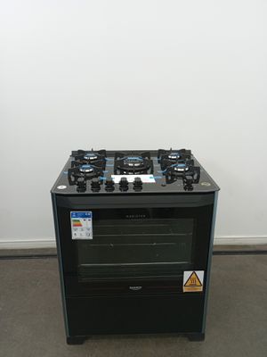 Fogao Dako 5 Bocas Mesa De Vidro Magister - Preto