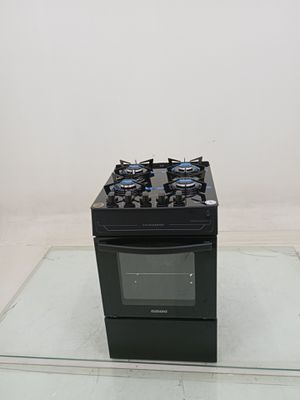 Fogao Itatiaia Electra Glass Plus 4q Pto - Preto
