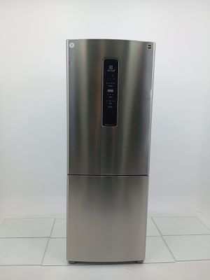 Refrigerador Electrolux Ib7s Frost Free Inverter 490l Efficient  Inverse (auto Sense Desabilitado) - Inox Look