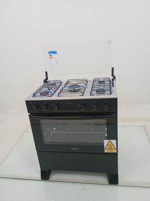 Fogao Atlas 5 Bocas Mesa De Acendimento Automatico - Preto