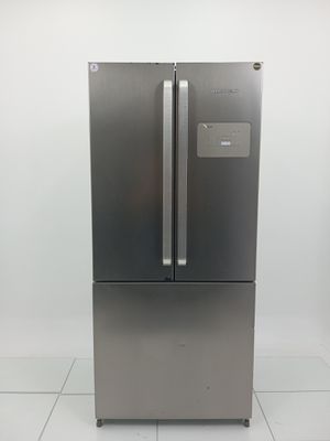 Refrigerador Brastemp 540l Frost Free Side Inverse C/ Ice Maker 3 Portas - Inox