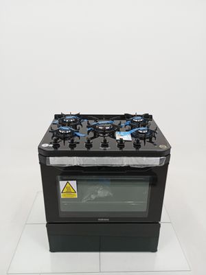 Fogao Itatiaia Itamaster 5 Bocas Mesa De Vidro - Preto