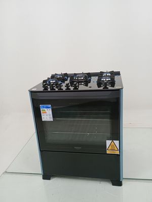 Fogao Dako 5 Bocas Mesa De Vidro Magister - Preto