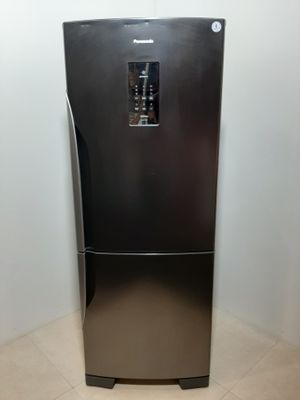 Refrigerador Panasonic Frost Free 425l 2 Portas Inverse Com Tecnologia Inverter - Aço Escovado