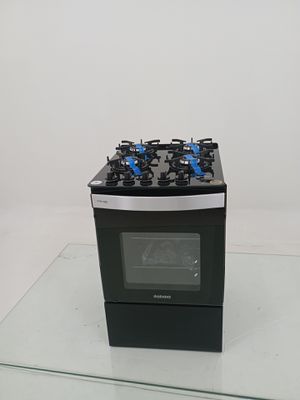 Fogao Itatiaia Itaglass Plus 4 Bocas Mesa De Vidro - Preto