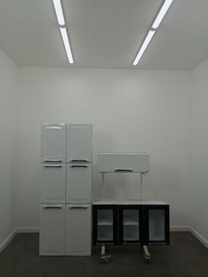 Cozinha Itatiaia Cozinha Luce 3pçs - Branco/preto - Branco/preto