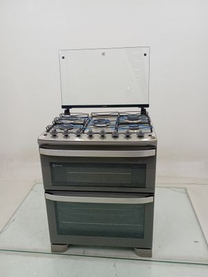 Fogao Electrolux Fe5dc 5 Bocas Duplo Forno Perfect Cook - Cinza
