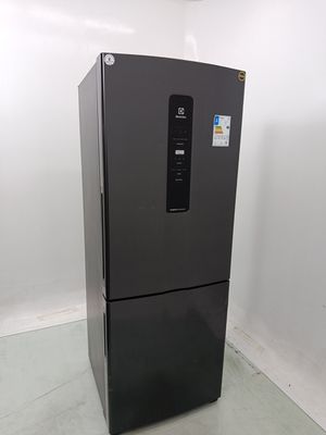 Geladeira Electrolux Ib7b Frost Free Inverter 490l Inverse - Black Inox Look