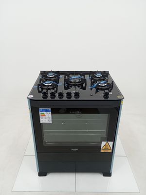 Fogao Dako 5 Bocas Mesa De Vidro Magister - Preto