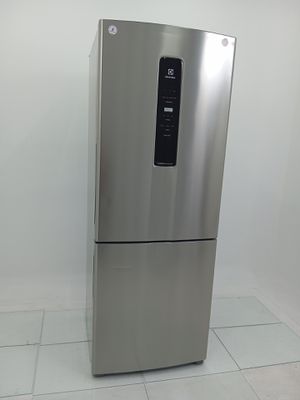 Refrigerador Electrolux Ib7s Frost Free Inverter 490l Efficient  Inverse (auto Sense Desabilitado) - Inox Look
