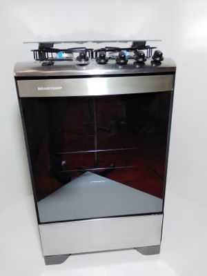 Fogão Brastemp  4b- Inox