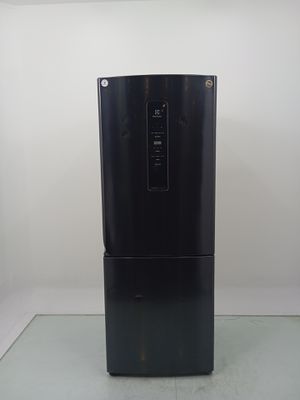 Refrigerador Electrolux Ib7b Frost Free Inverter 490l Inverse - Black Inox Look