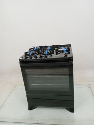 Fogao Electrolux Fe5cp 5 Bocas Mesa De Vidro E Grill - Preto