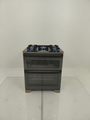 Fogao Electrolux Fe5ad 5 Bocas Mesa De Vidro Air Fryer E Timer - Cinza