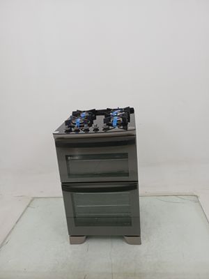 Fogao Electrolux Fe4ad - Fogão Electrolux Fe4ad-220 V-cinza - Cinza