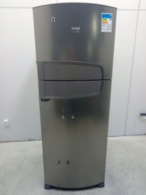 Refrigerador Consul 441l Frost Free 2 Portas C/ Filtro Bem Estar  - Inox