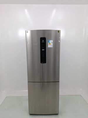Geladeira Electrolux Ib7s Frost Free Inverter 490l Inverse - Inox Look