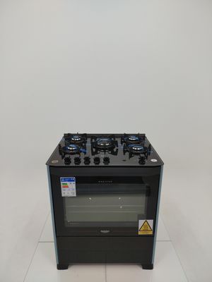 Fogao Dako 5 Bocas Mesa De Vidro Magister - Preto