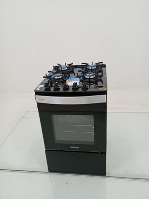 Fogao Itatiaia Itaglass Plus 4 Bocas Mesa De Vidro - Preto