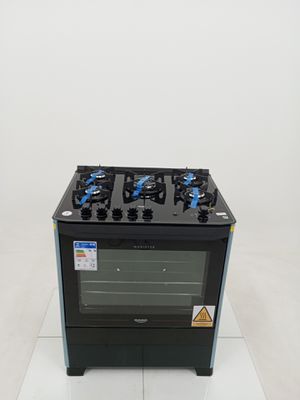 Fogao Dako 5 Bocas Mesa De Vidro Magister - Preto