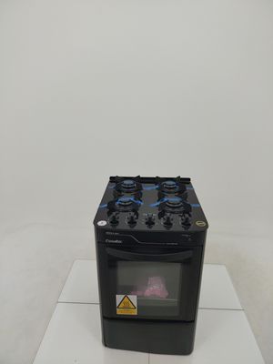 Fogao Esmaltec 4115 4 Bocas Pérola Glass - Preto