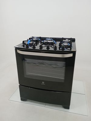 Fogao Electrolux 76gs 5 Bocas Mesa De Vidro