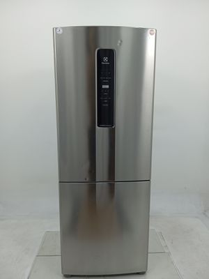 Refrigerador Electrolux Ib7s Frost Free Inverter 490l Inverse - Inox Look
