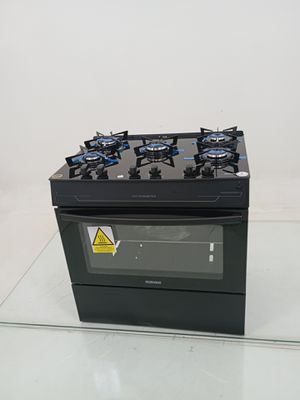 Fogao Itatiaia 5 Bocas Electra Glass Plus - Preto