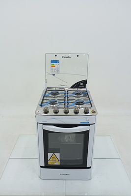 Fogao Esmaltec Agata A Gas C/ Acendimento Automatico Super E Chama 4 Bocas - Branco