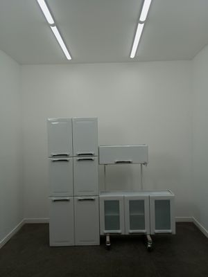 Cozinha Itatiaia Cozinha Luce 3pçs - Branco/preto - Branco/preto