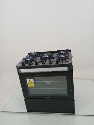 Fogao Itatiaia Itamaster 5 Bocas Mesa De Vidro - Preto