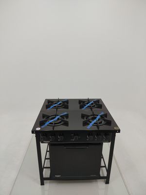 Fogao Dako Industrial Couraçado Com Forno - Preto