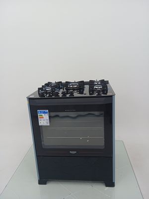 Fogao Dako 5 Bocas Mesa De Vidro Magister - Preto
