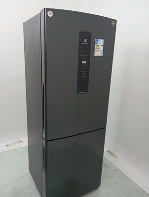 Geladeira Electrolux Ib7b Frost Free Inverter 490l Inverse - Black Inox Look