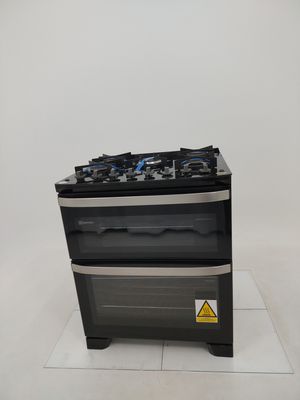 Fogao Electrolux Fe5dp 5 Bocas 2 Fornos Mesa De Vidro - 