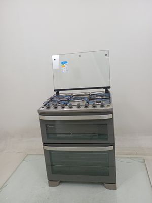 Fogao Electrolux Fe5dc 5 Bocas Duplo Forno Perfect Cook - Cinza